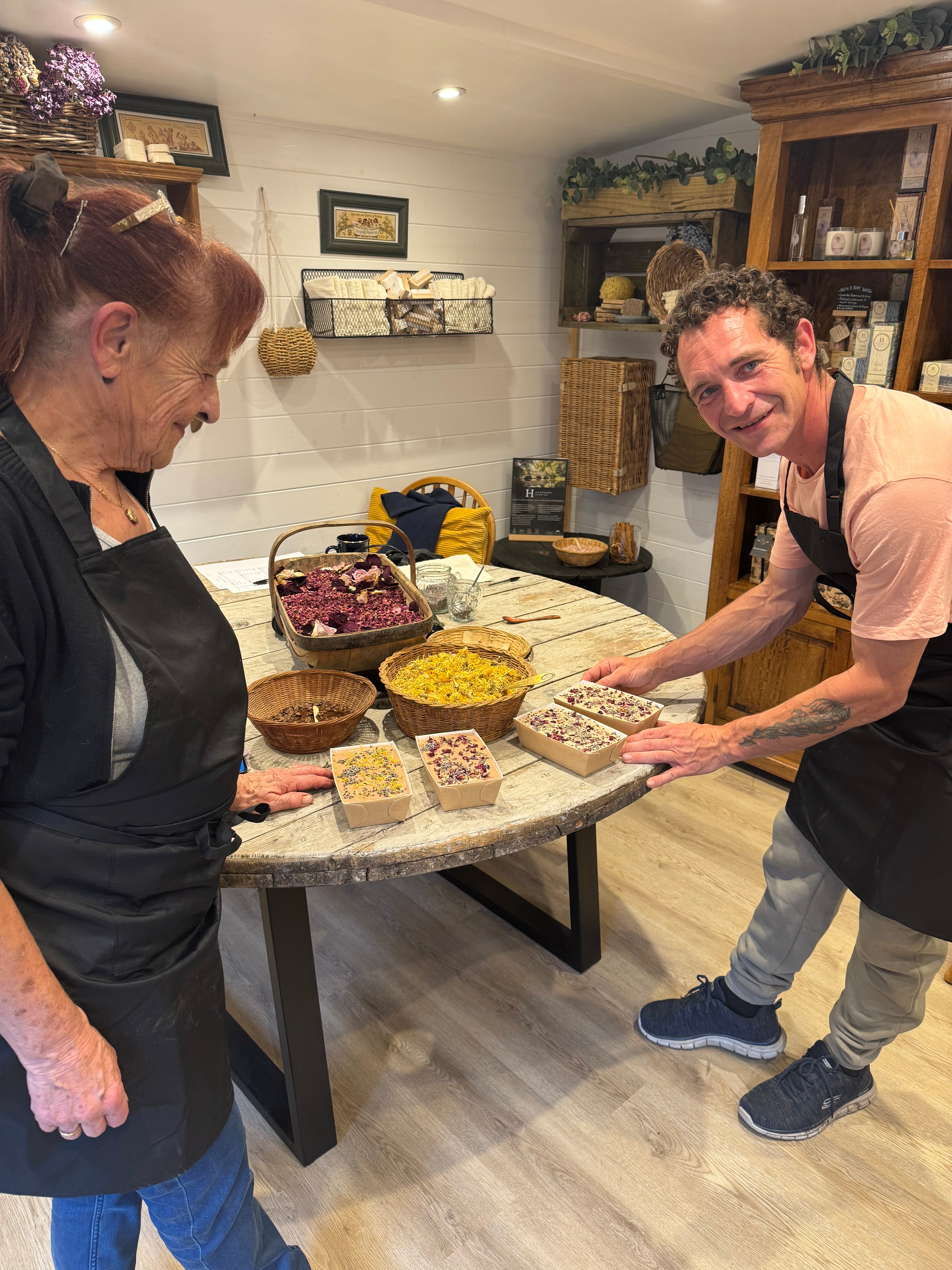 Beginners Soap Making Workshop Saturday Mornings 11am - 12.30pm