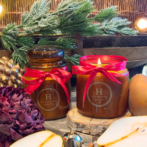 Mulled Wine & Pear - Rich red wine, winter spice, and juicy pear - a sophisticated scent for cosy nights in.