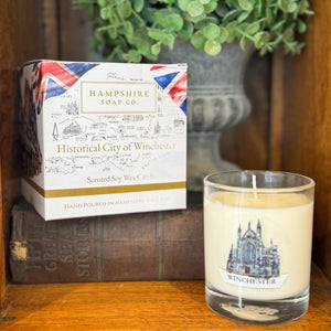 Historical City of Winchester Candle