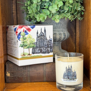 Historical City of Winchester Candle