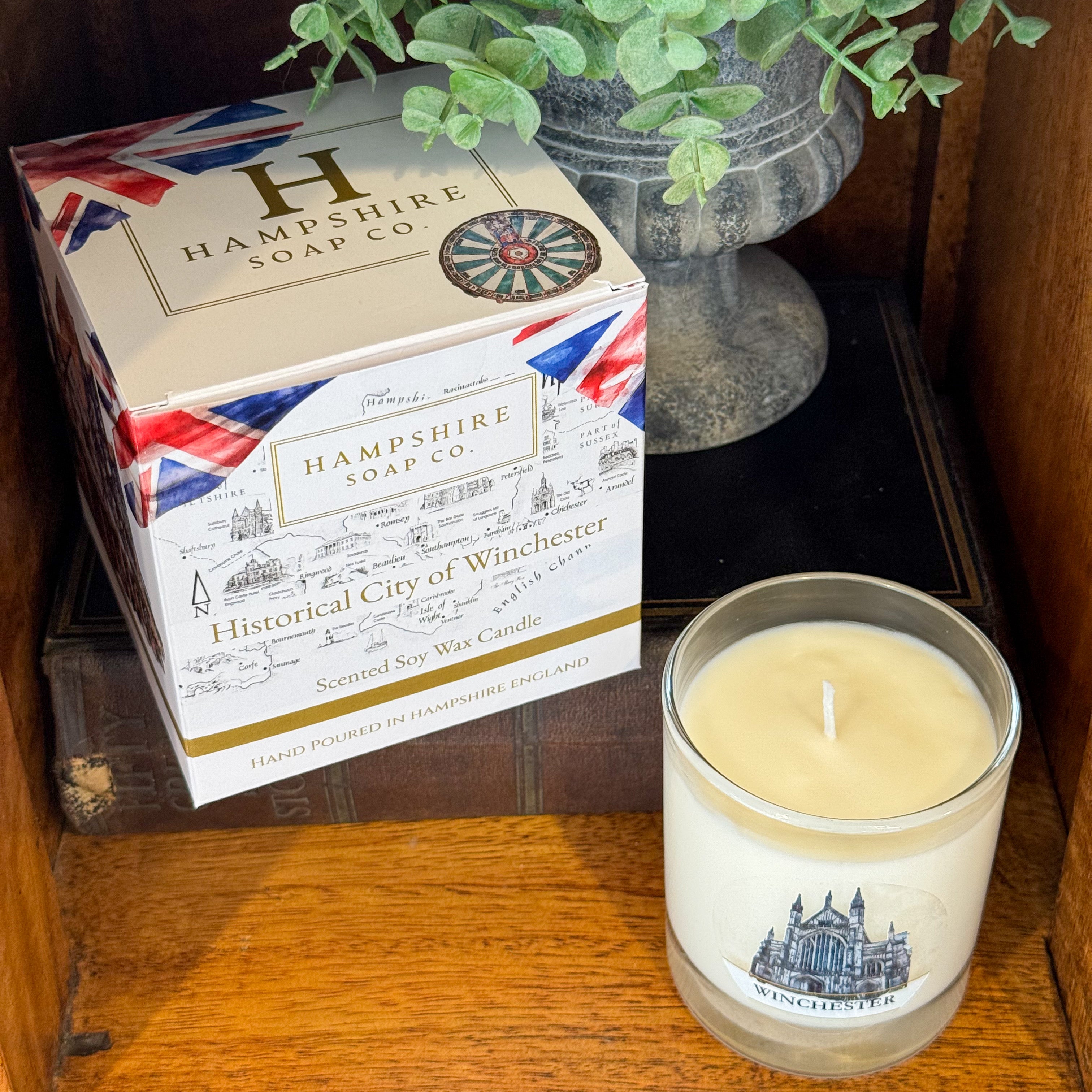 Historical City of Winchester Candle