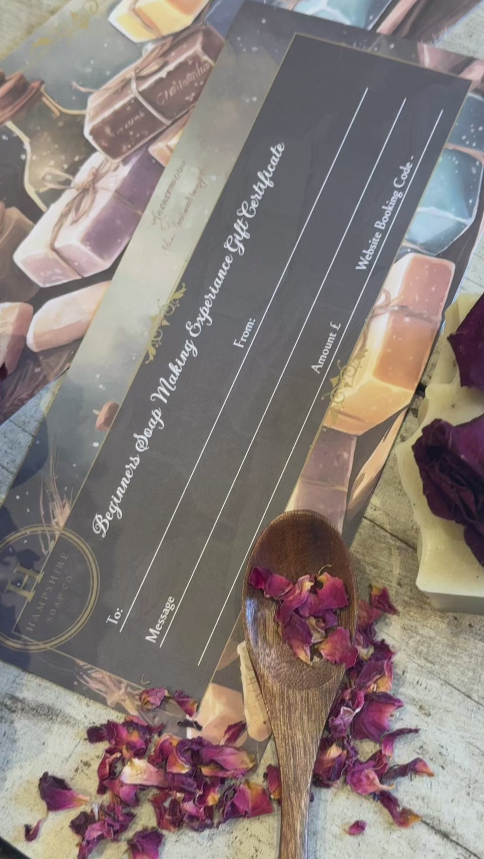 GIFT CARD - Beginners Soap Making Workshop
