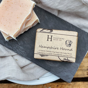 Hampshire Hound Soap -  A Sensitive Dog Soap with a blend of Lemongrass, Lavender & Cedar Wood Essential Oils